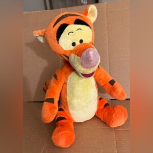 Disney Orange and Cream Tigger Plush